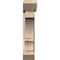 Ekena Millwork Balboa Slat Smooth Bracket w/ Offset Brace, Douglas Fir, 7 1/2"W x 30"D x 36"H BKT0806X30X36BOA06SDF - alternate 4